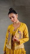 PC 495 Chinon With Heavy Thread & Sequence Work Lehenga With Crop Top And Jacket Collection Bulk Orders In India